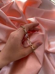 Yuvarlak Taşlı Bileklik