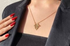 Gold Serenay Kolye