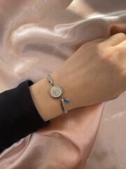 Taşlı Nazar Boncuklu Bileklik