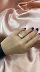 Gold Sedefli Yüzük