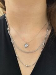 Stone Heart Necklace