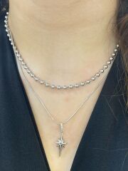 Ball Ball Chained Kolye