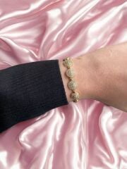 Özel Seri Taşlı Yuvarlak Bileklik