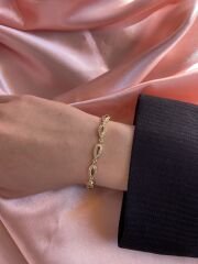 Özel Seri Taşlı Damla Bileklik