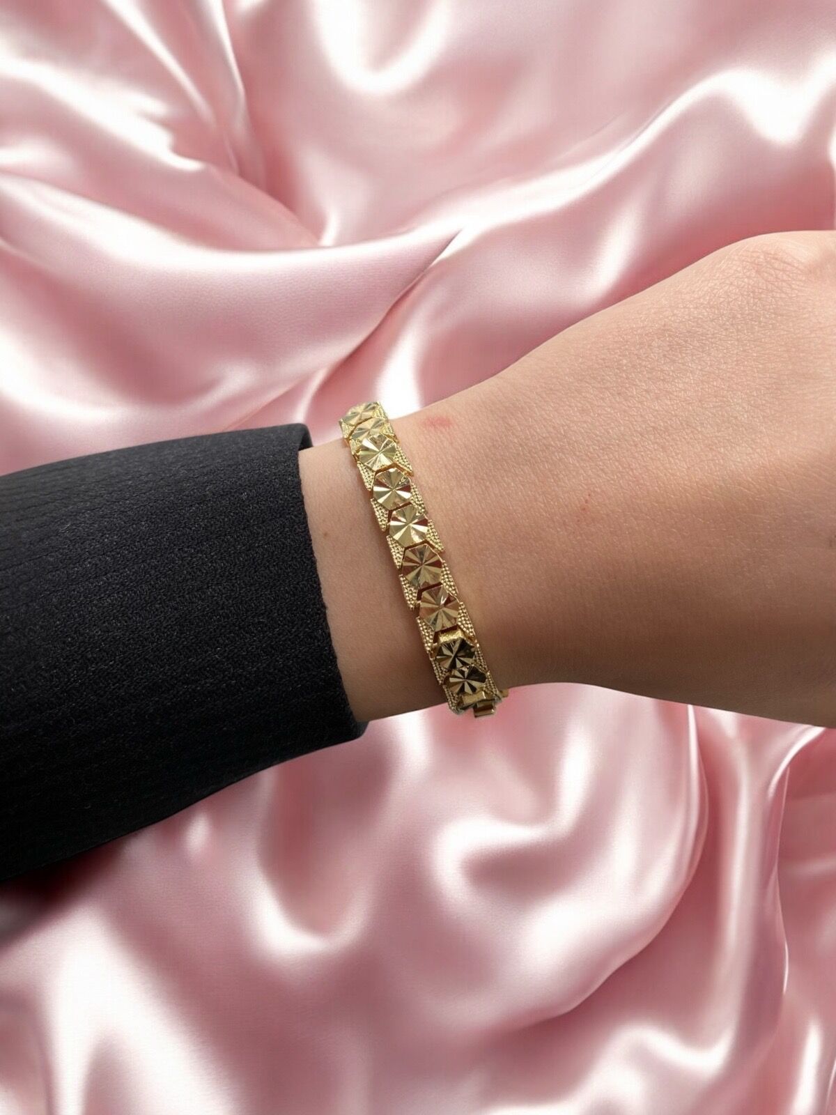 Özel Seri Kalın Sade Bileklik