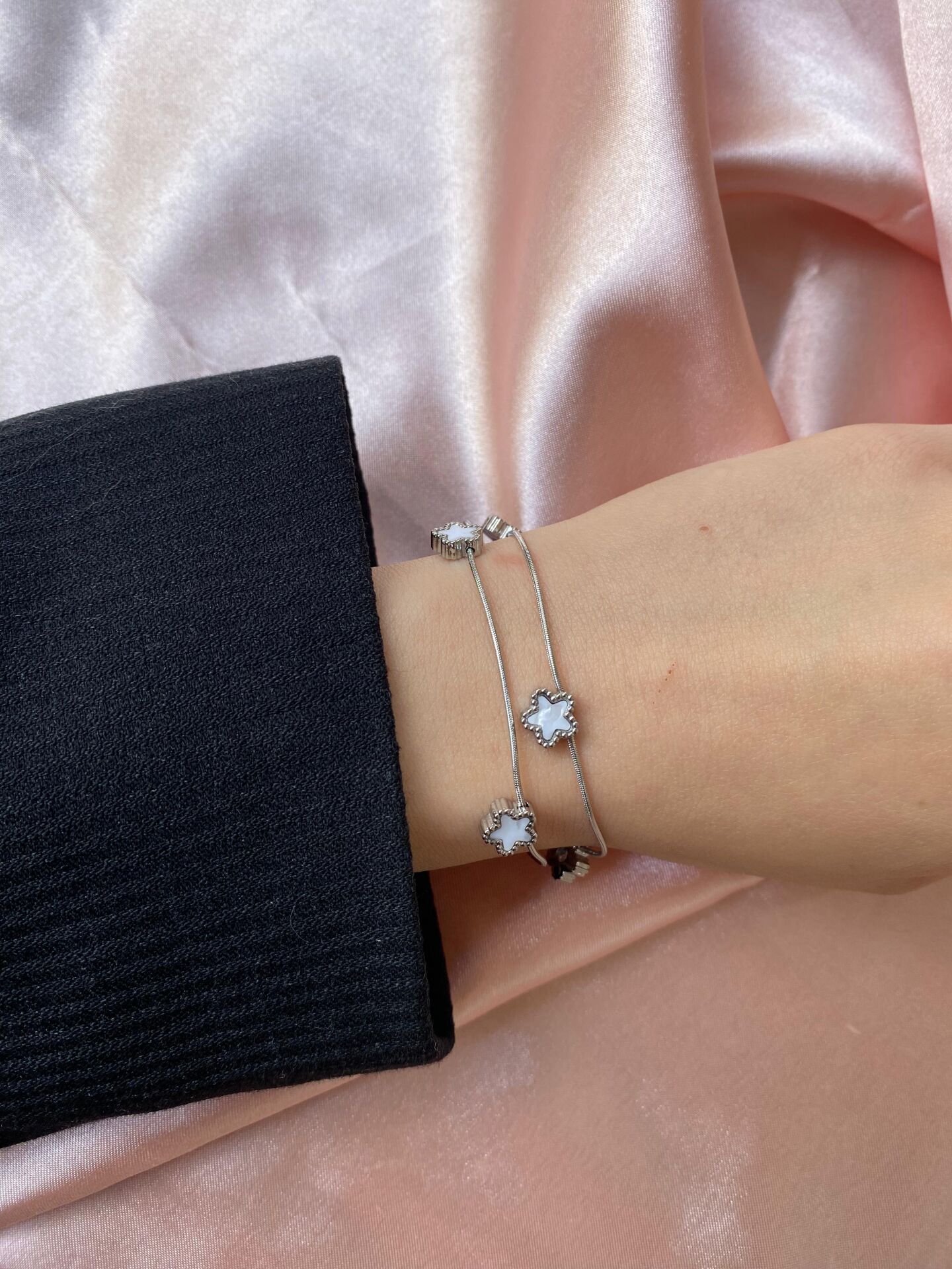 Yıldızlı Sedefli Bileklik